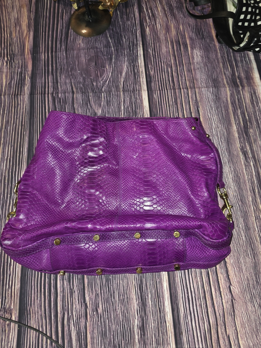 Vintage Rebecca Minkoff Studded Nikki Hobo Bag